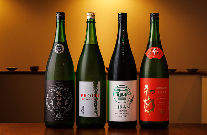 日本酒ボトル
